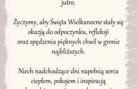 Życzenia wielkanocne 