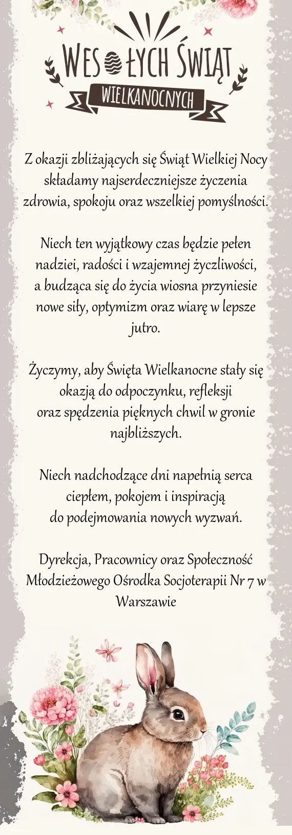 Życzenia wielkanocne 