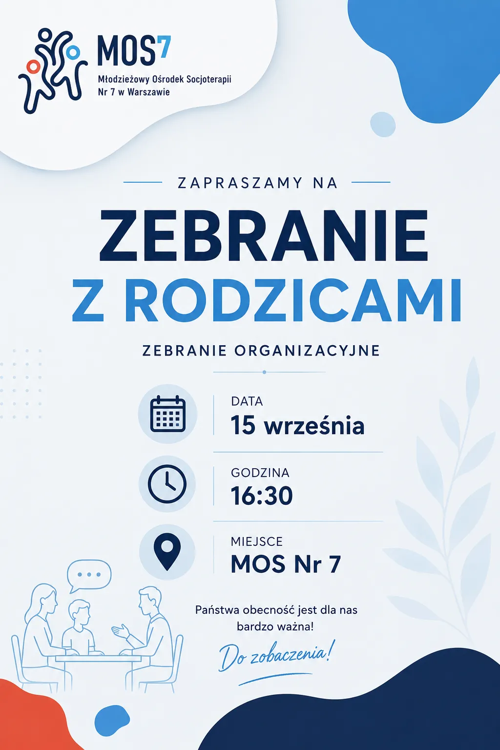 Zebranie z rodzicami 